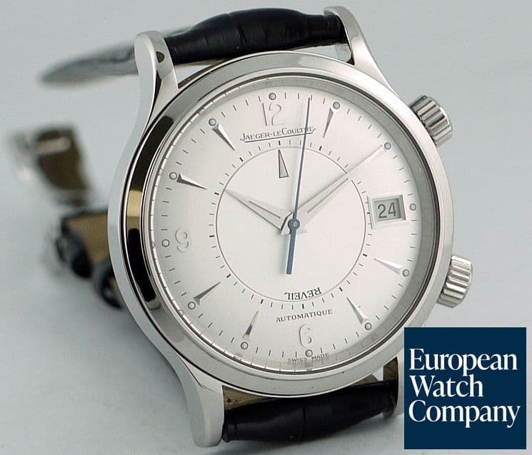 Image of Jaeger LeCoultre Master Reveil Steel White Dial
