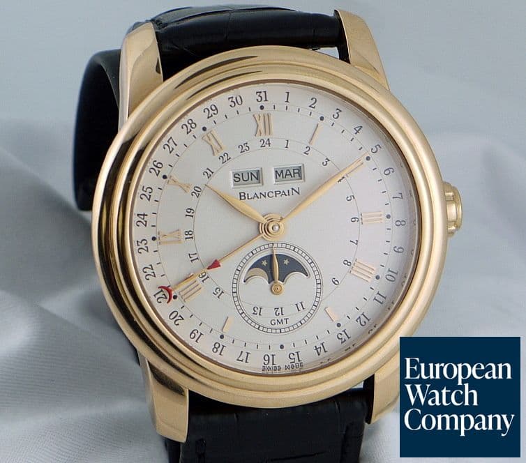 Image of Blancpain Le Brassus 3 Date/Moon GMT Rose