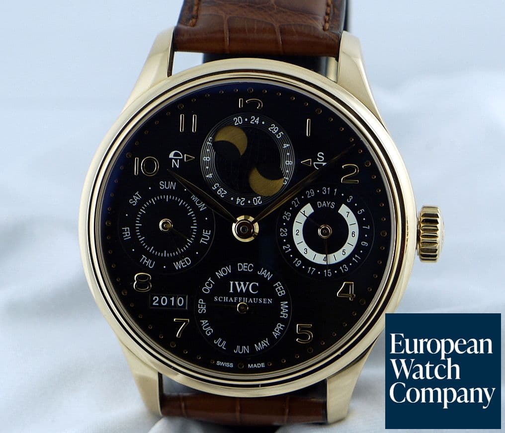 Image of IWC Portugieser Perpetual RG/Black