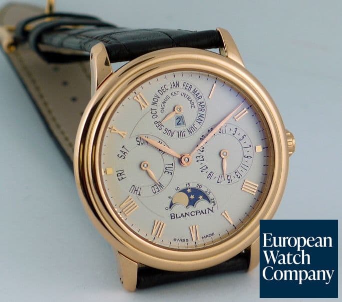 Image of Blancpain Jubilee QP Rose 