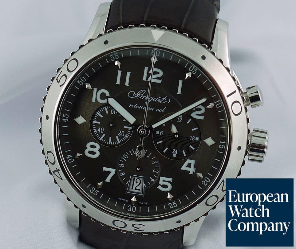 Image of Breguet Type XXI Flyback SS/Strap