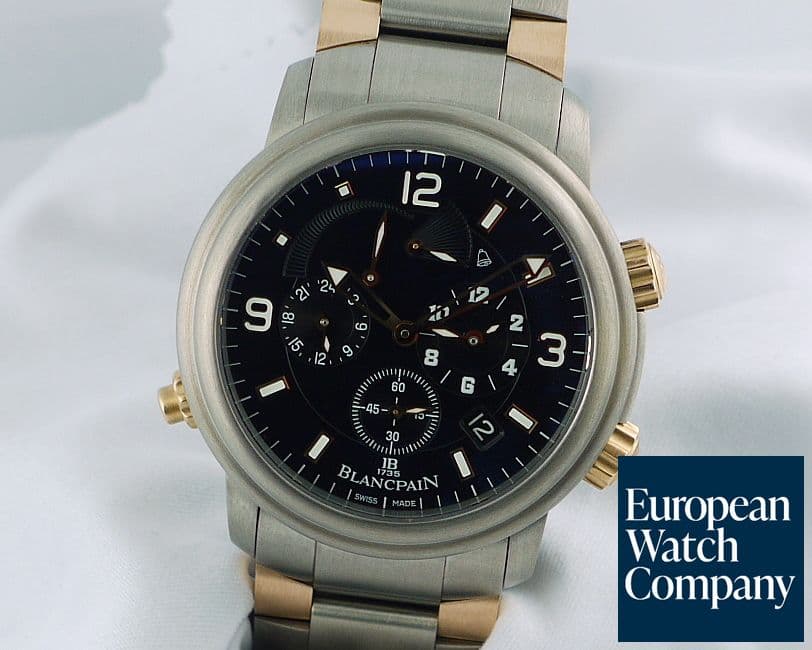 Image of Blancpain Alarm 
Titanium/Rose