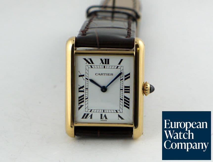 Image of Cartier Tank Louis 
Y.G Manual 
