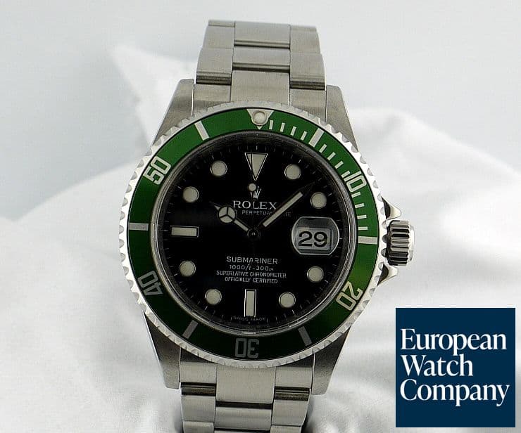 Image of Rolex Submariner Steel
Green Bezel
