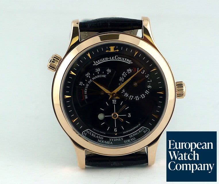 Image of Jaeger LeCoultre Master Geo Rose Black