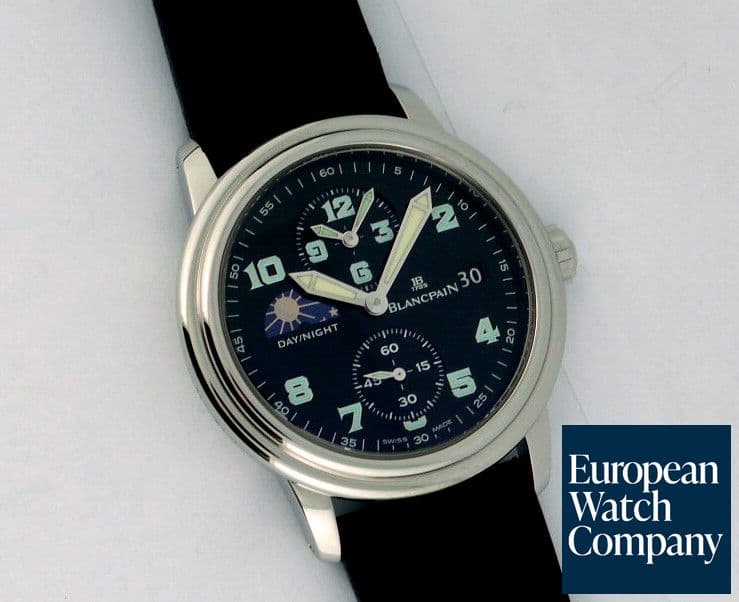 Image of Blancpain Timezone Military Strap