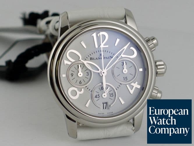 Image of Blancpain New Flyback 
Silver Arabic