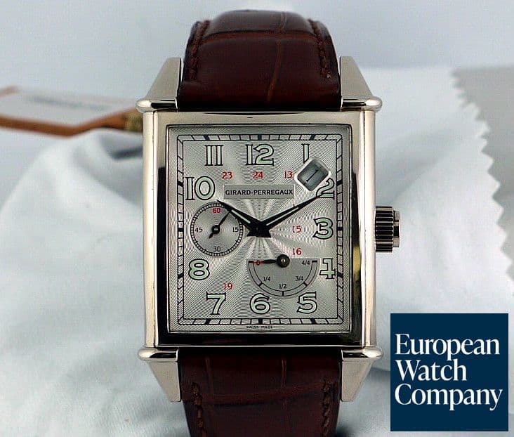 Image of Girard Perregaux Vintage 1945 WG Reserve
Silver Dial