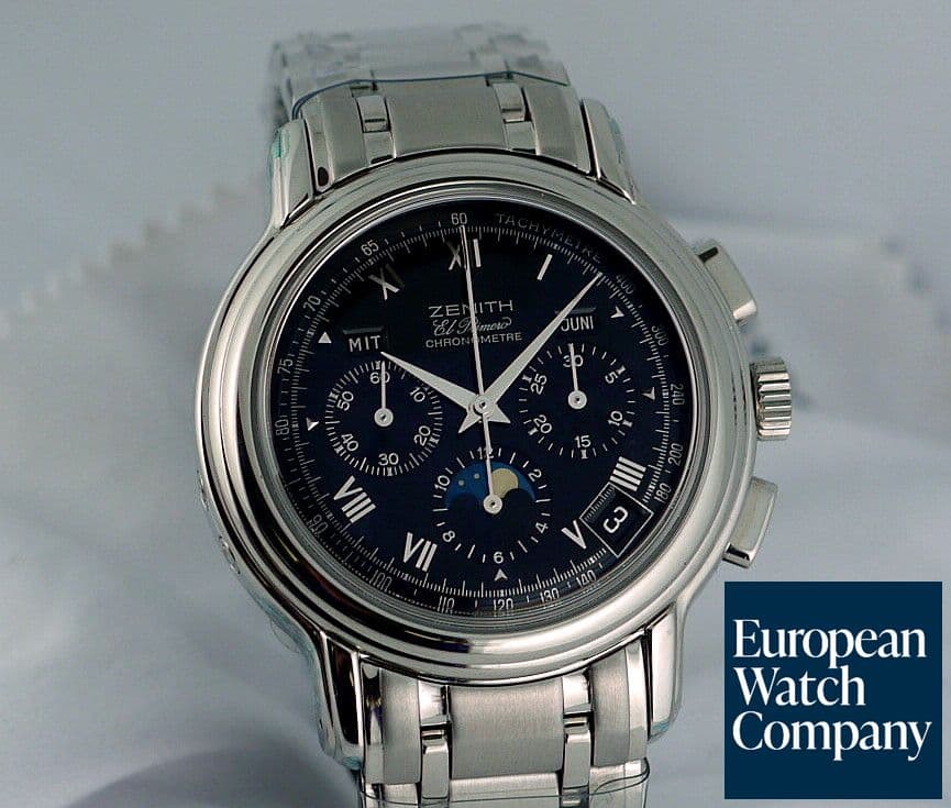 Image of Zenith Chronomaster Moon Black
SS/SS
   