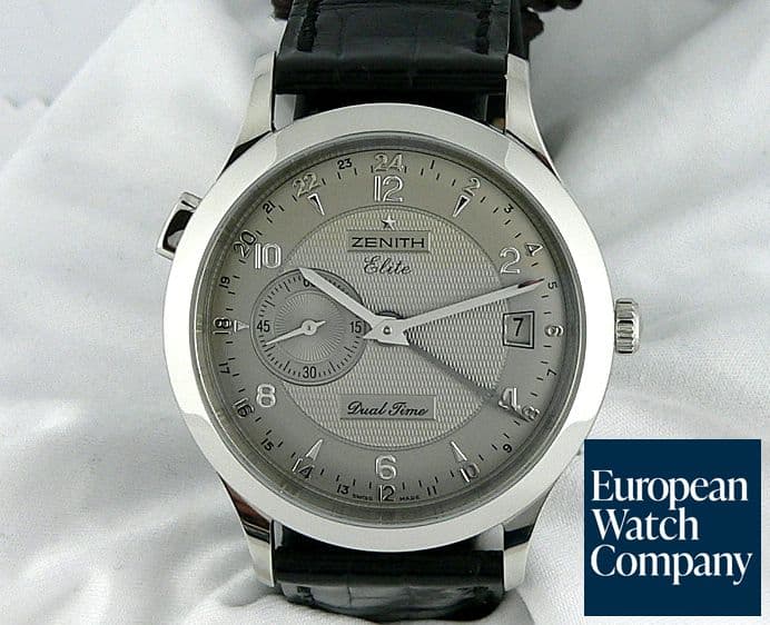 Image of Zenith Elite Dual Time
Gray Dial