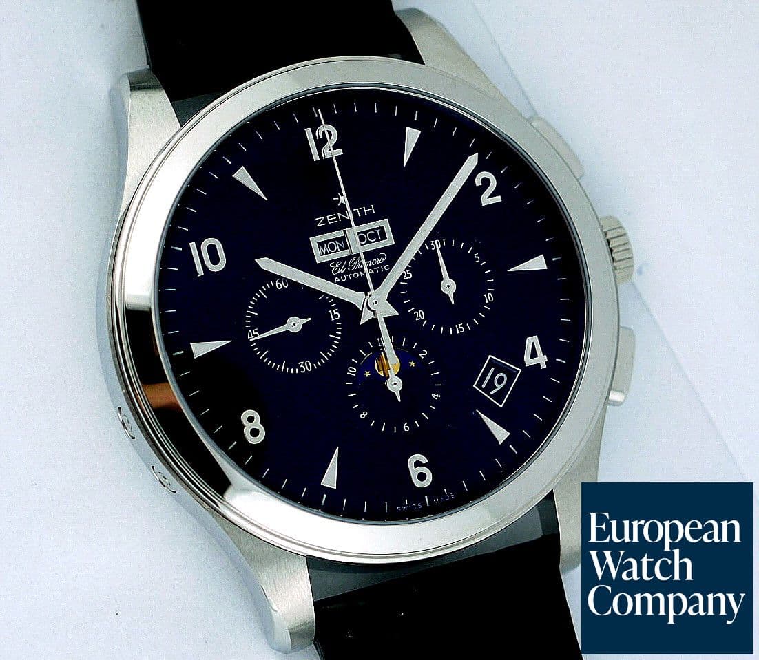 Image of Zenith Class XXT Moon
El Primero
Black Dial