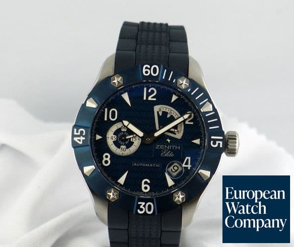 Image of Zenith Defy Classic Power Reserve SS/Strap
Blue Dial