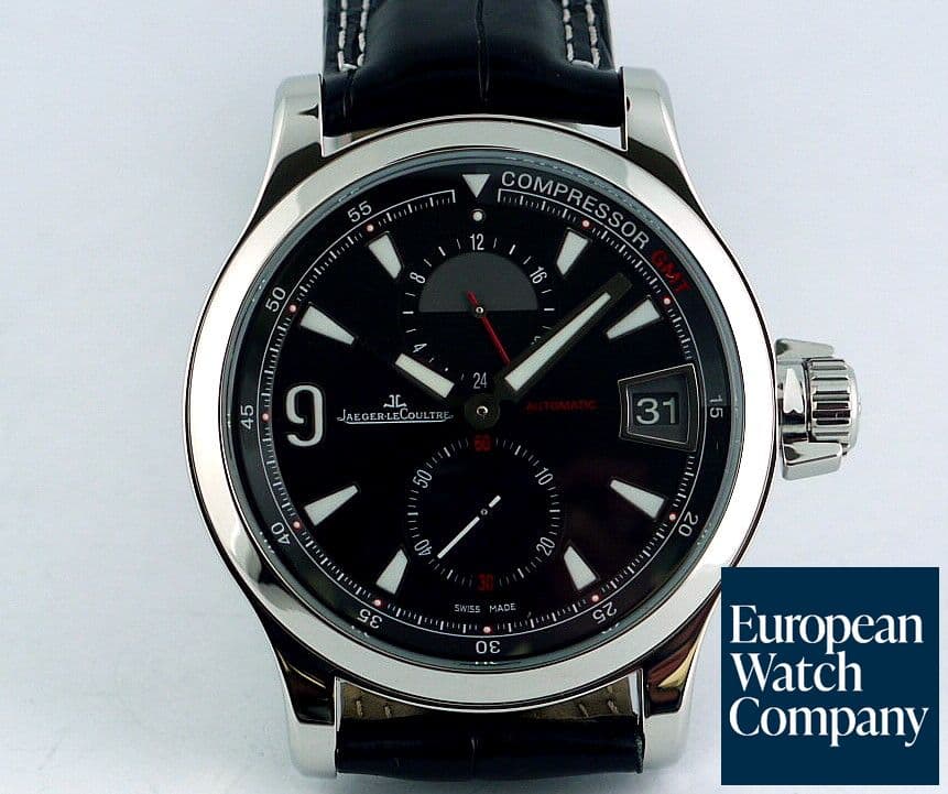 Image of Jaeger LeCoultre Master Compressor GMT 
Steel