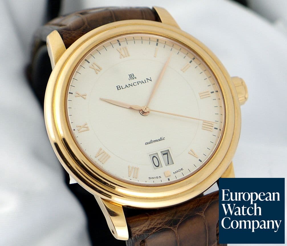 Image of Blancpain Big Date Rose 6850