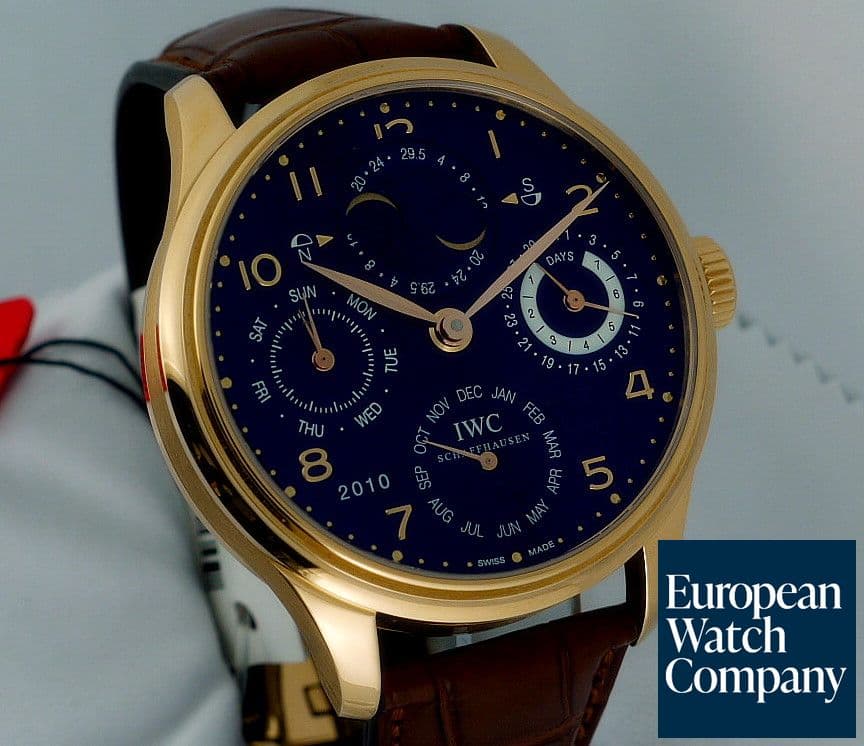 Image of IWC Portugieser Perpetual RG/Black