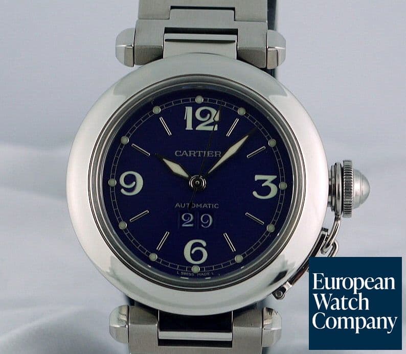 Image of Cartier Pasha C Blue Dial SS/SS