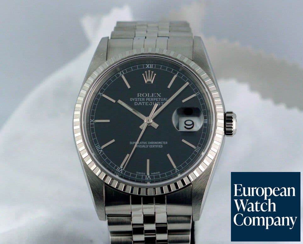 Image of Rolex Datejust Black Dial Steel