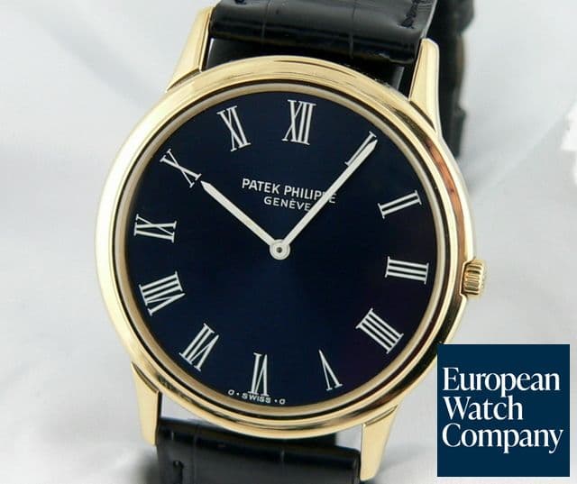 Image of Patek Philippe YG Blue Dial Auto