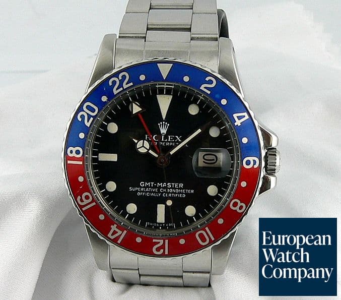 Image of Rolex GMT Master Red Blue 