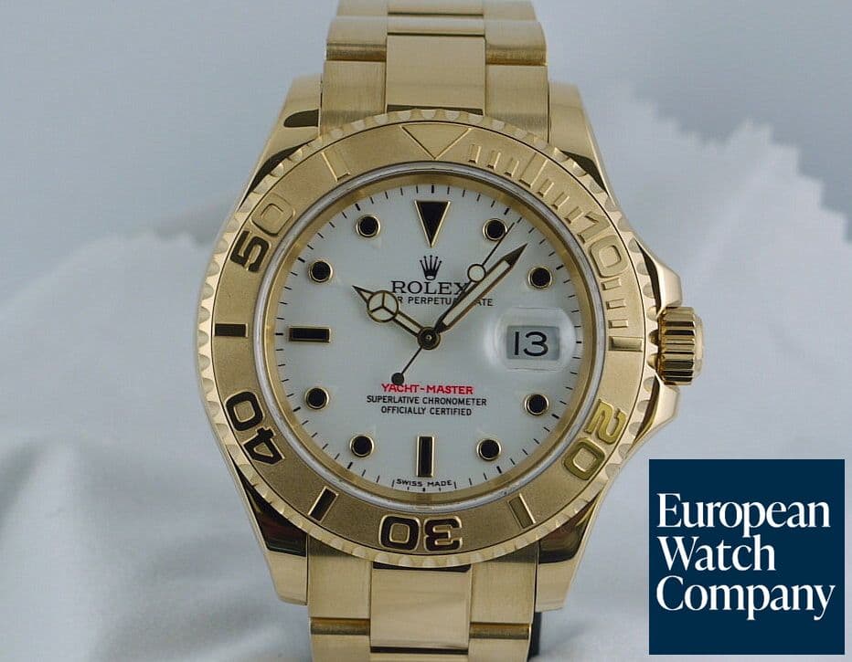 Image of Rolex Yacht-Master YG/YG White Dial