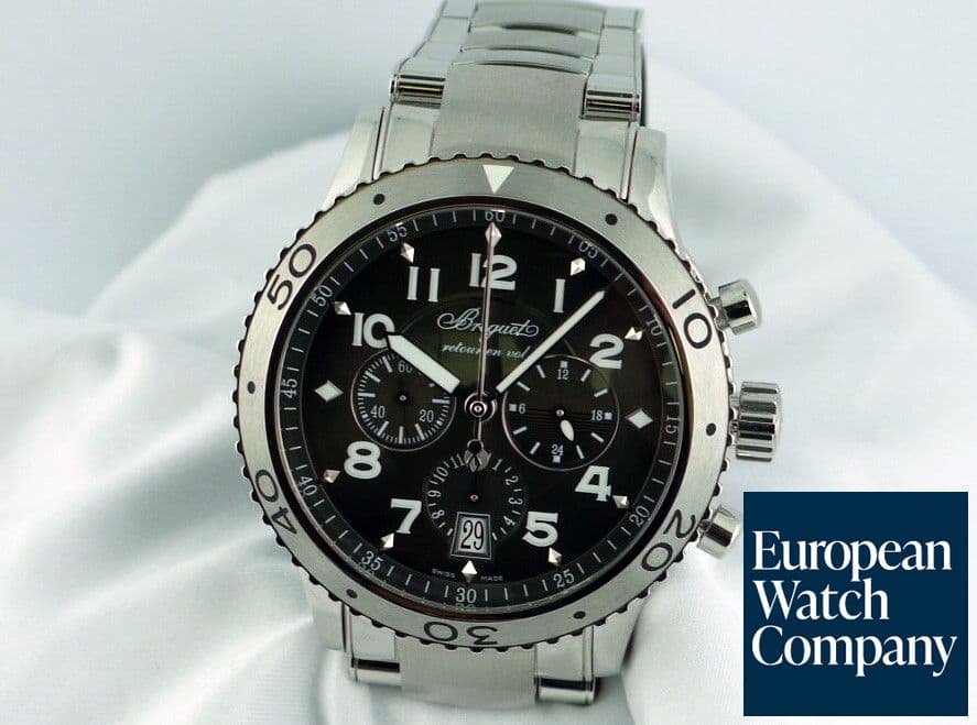 Image of Breguet Type XXI Flyback SS/SS





