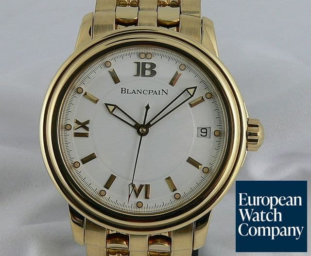 Image of Blancpain 2100 Leman YG/YG

