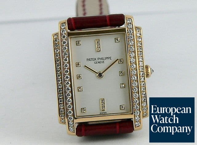 Image of Patek Philippe 4825J Diamond Bezel Gondolo Qtz