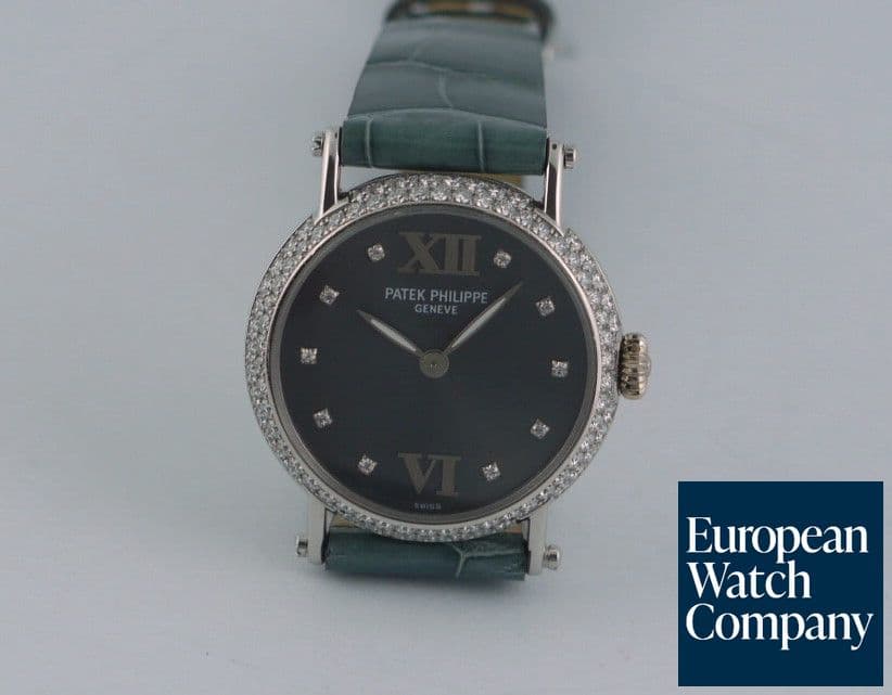 Image of Patek Philippe 4861 WG Lady's Calatrava with Diamond Bezel