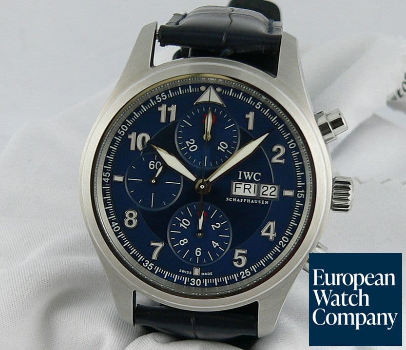 Image of IWC Fliegerchronograph Blue Ltd. Edition