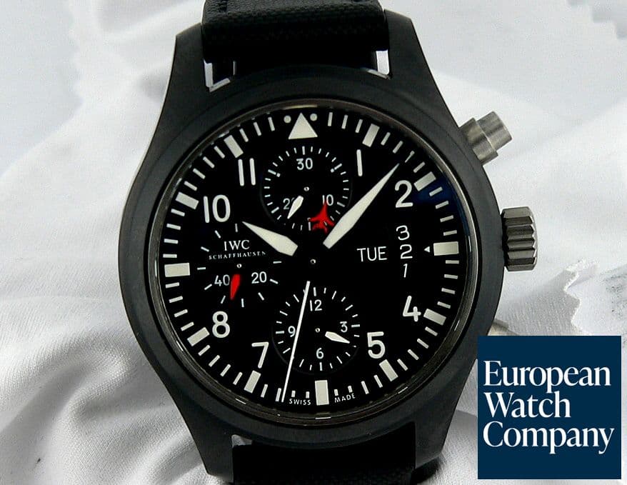 Image of IWC 3789 Top Gun Ceramic 
Fliegeruhr Chrono-Automatic Edition