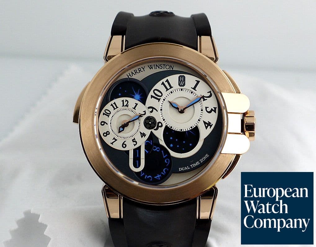 Image of Harry Winston Ocean Dual Time RG