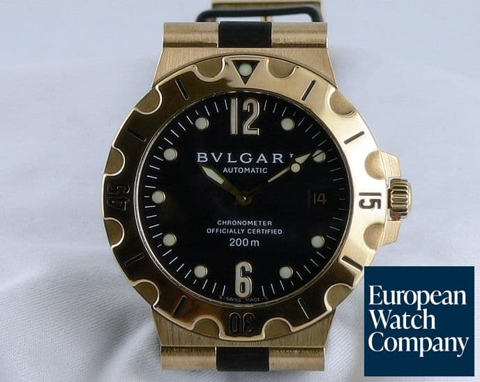 Image of Bulgari Diagono 
Auto YG
Black Dial