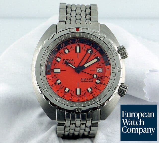 Image of Doxa SUB 750T GMT Professional 
Stainless Steel