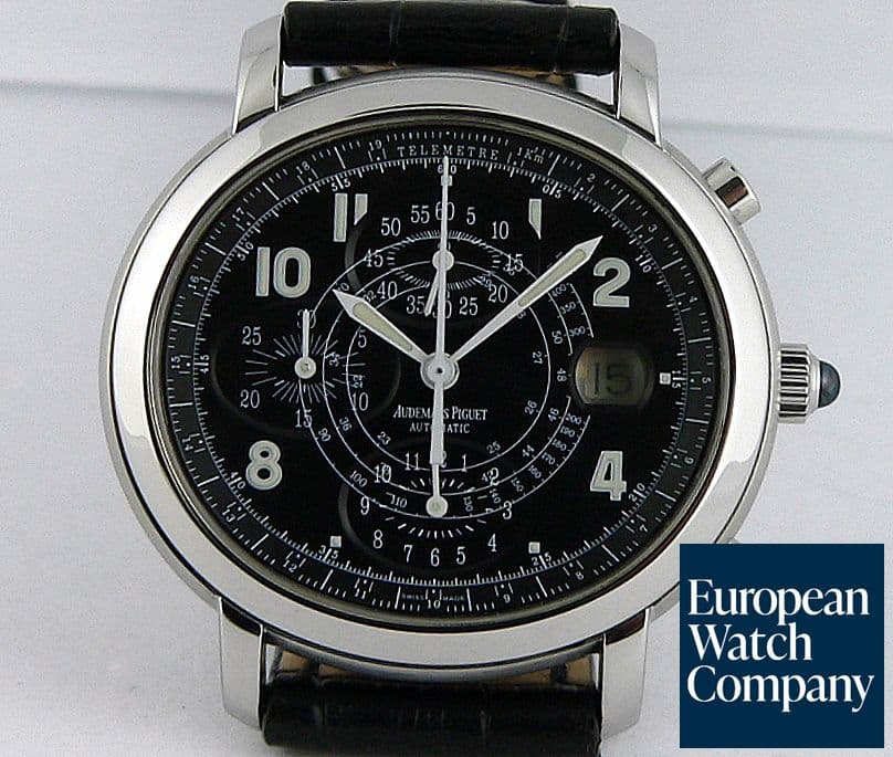 Image of Audemars Piguet Millenary Chrono Steel Black
