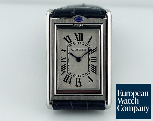 Image of Cartier Tank Basculante Steel 