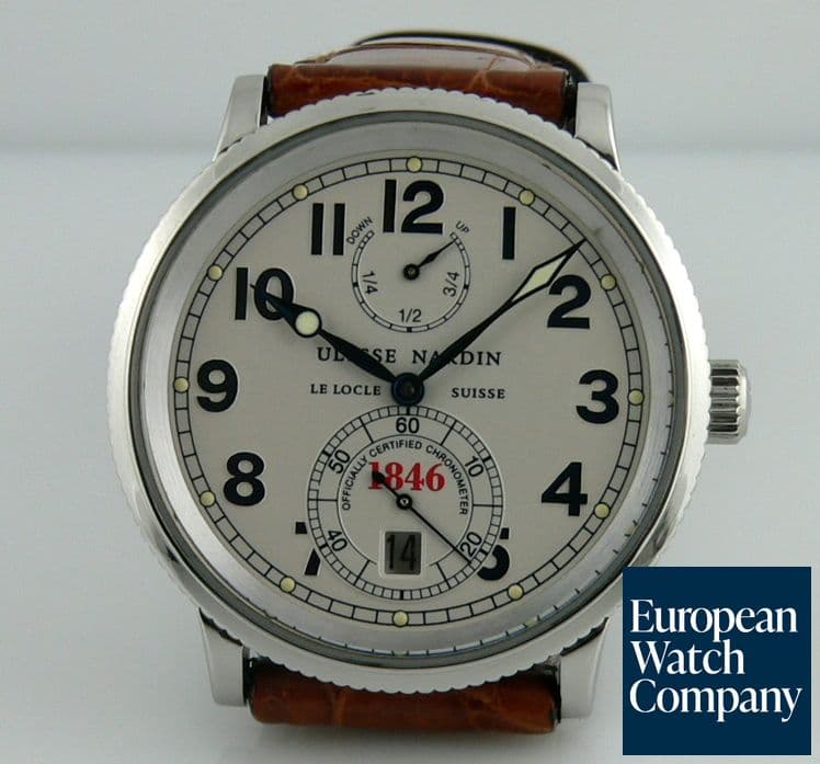 Image of Ulysse Nardin Marine Chronometer 1846 SS/Strap