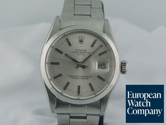 Image of Rolex Date SS/SS COSC