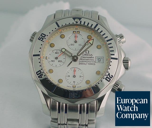 Image of Omega Seamaster Chrono SS/SS
White