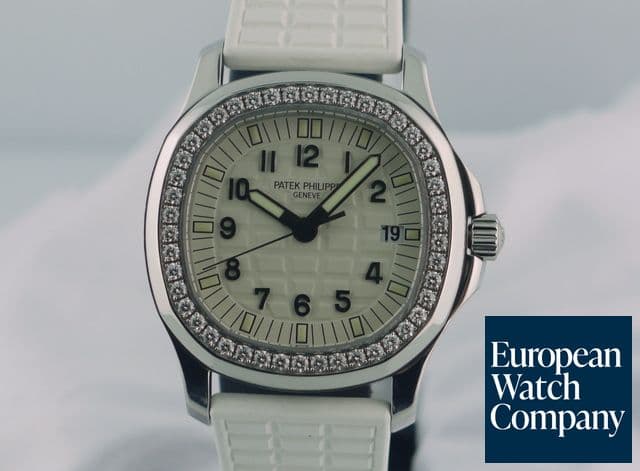 Image of Patek Philippe 5067 Aquanaut
Steel/Diamond
Pure White dial


