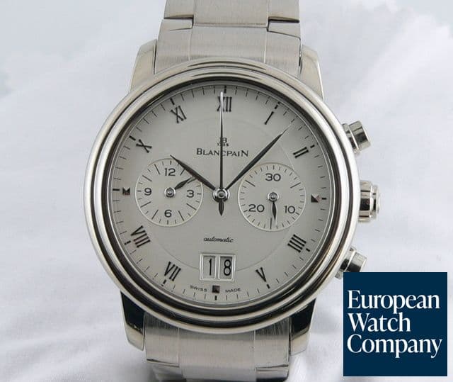 Image of Blancpain Villeret Chrono Big Date WG/WG