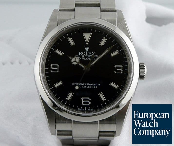 Image of Rolex Explorer I Black