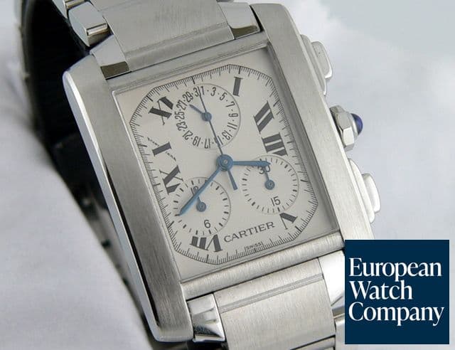 Image of Cartier Tank Francaise Chrono Quartz SS/SS