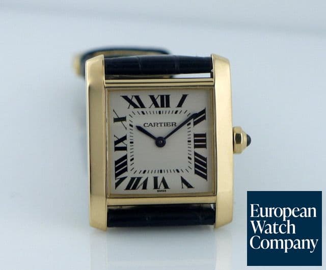 Image of Cartier Tank Francaise YG/Strap