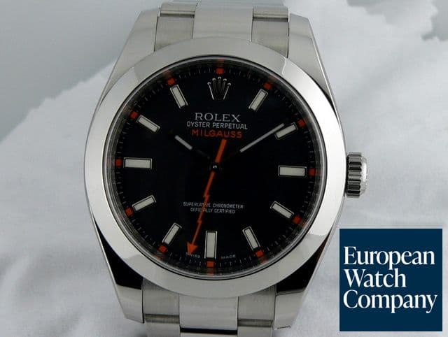 Image of Rolex Milgauss Black Dial
SS/SS