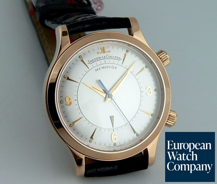 Image of Jaeger LeCoultre Memovox Rose Manual Silver 

