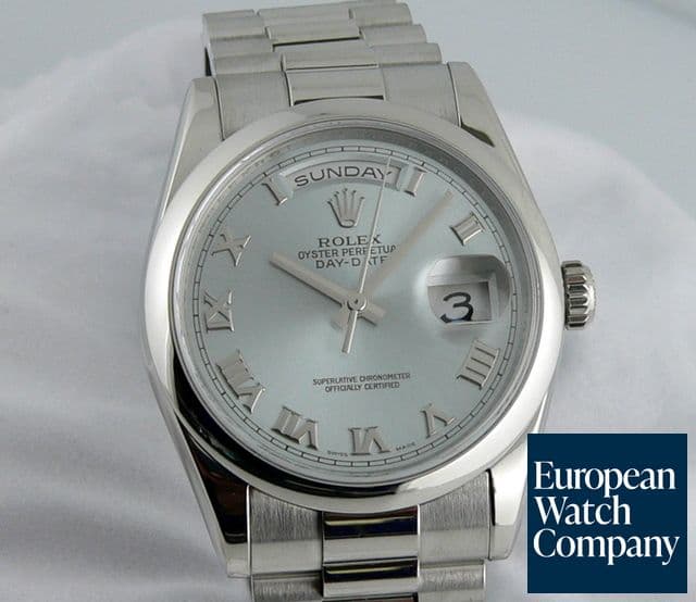 Image of Rolex President Plat
Glacier Dial