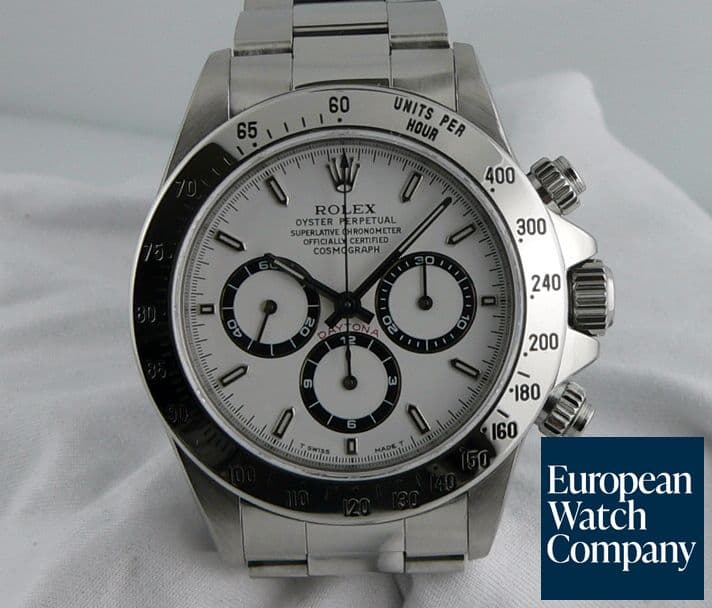 Image of Rolex Daytona SS White dial Zenith