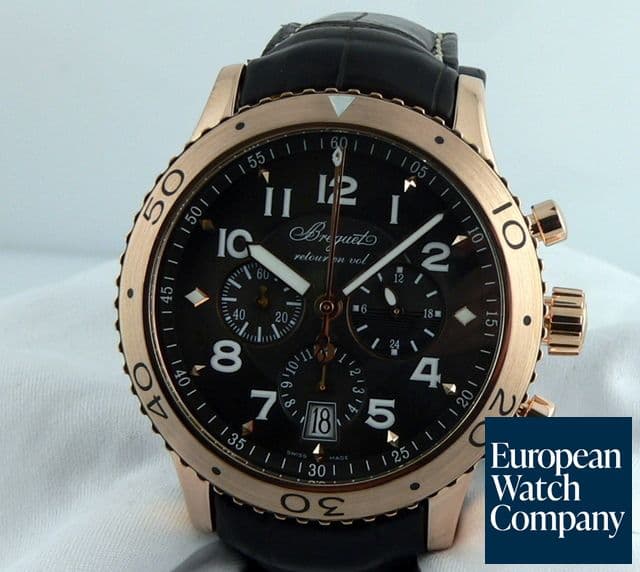Image of Breguet Type XXI Flyback RG/Strap