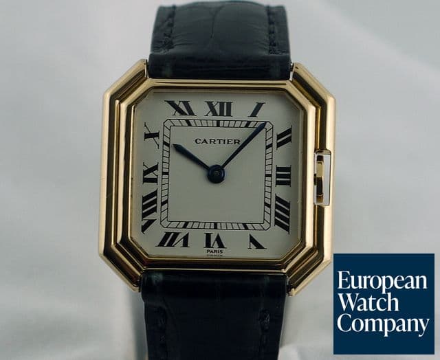 Image of Cartier Octagonal Ladies
18K Yellow Gold