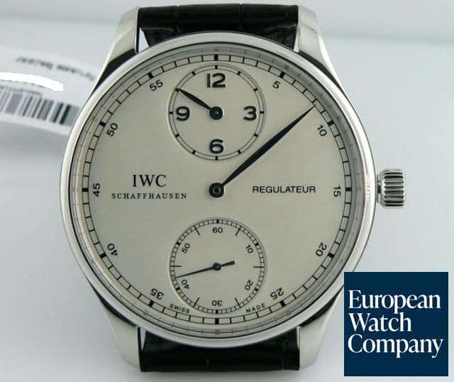 Image of IWC Portuguese Regulator Vintage Collection Platinum NEW